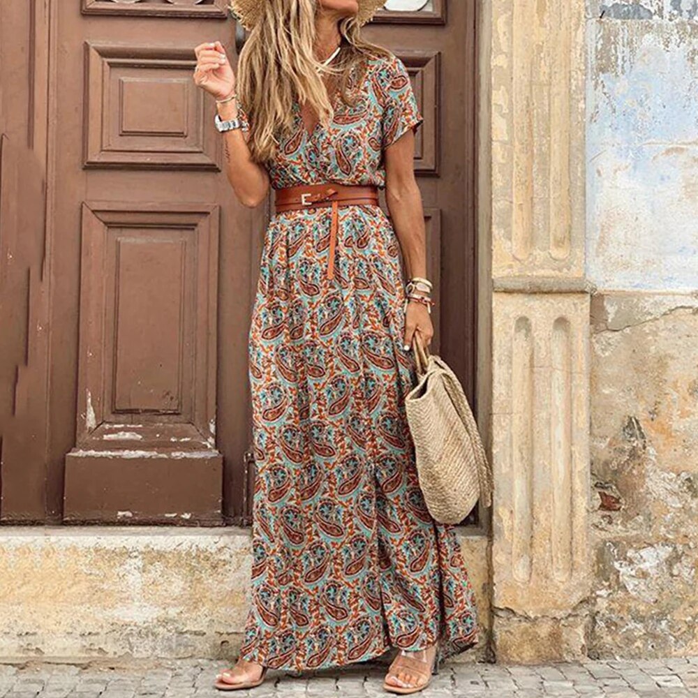 Stilla | Lange Boho Kjole Kvinde Carol