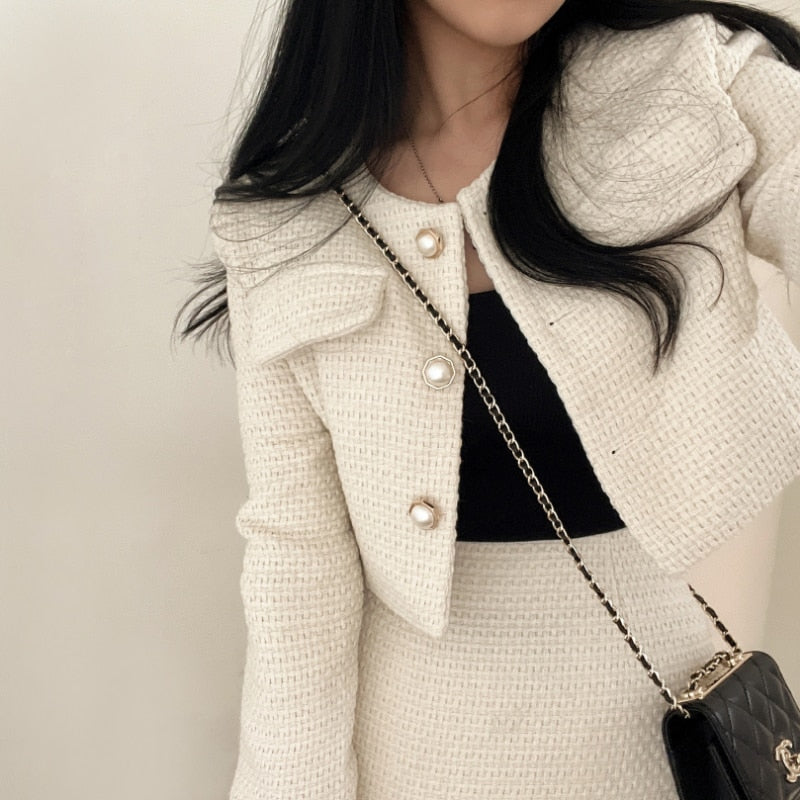 Stilla | Nederdel Og Blazer