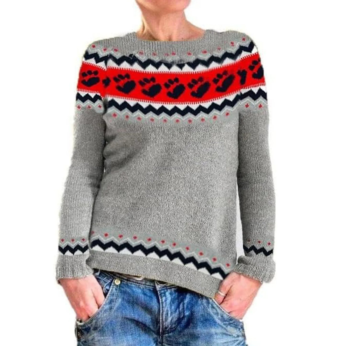 Stilla | Cashmere Trøje med Rund Hals
