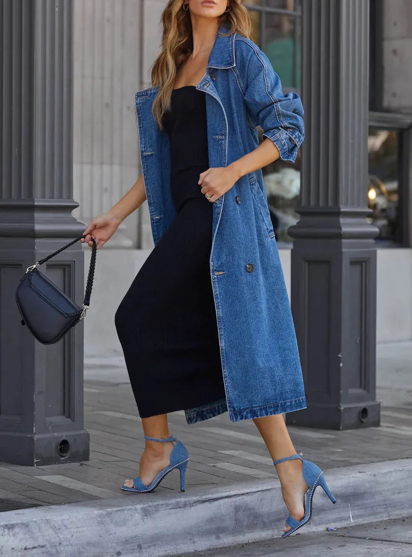 Stilla | Denimjakke Coat