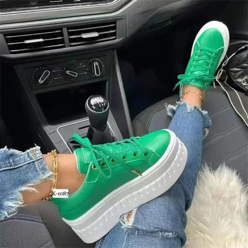 Stilla | Kvinders Casual Chunky Platform Sneakers