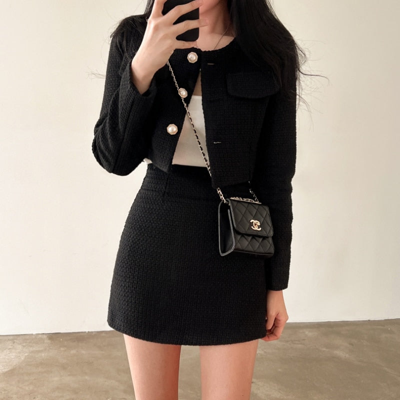 Stilla | Nederdel Og Blazer
