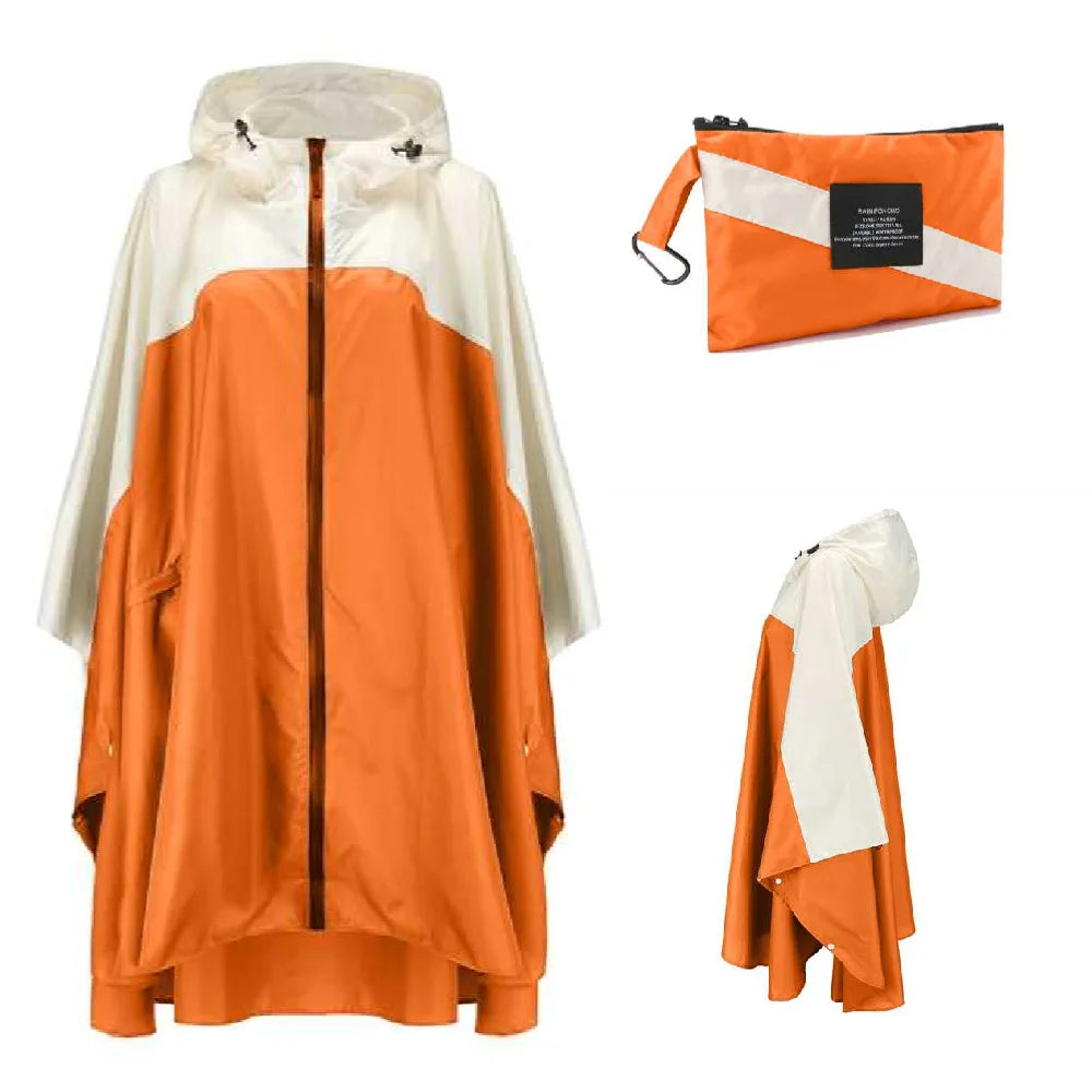 Stilla | Unisex Vandtæt Poncho til Udendørsaktiviteter