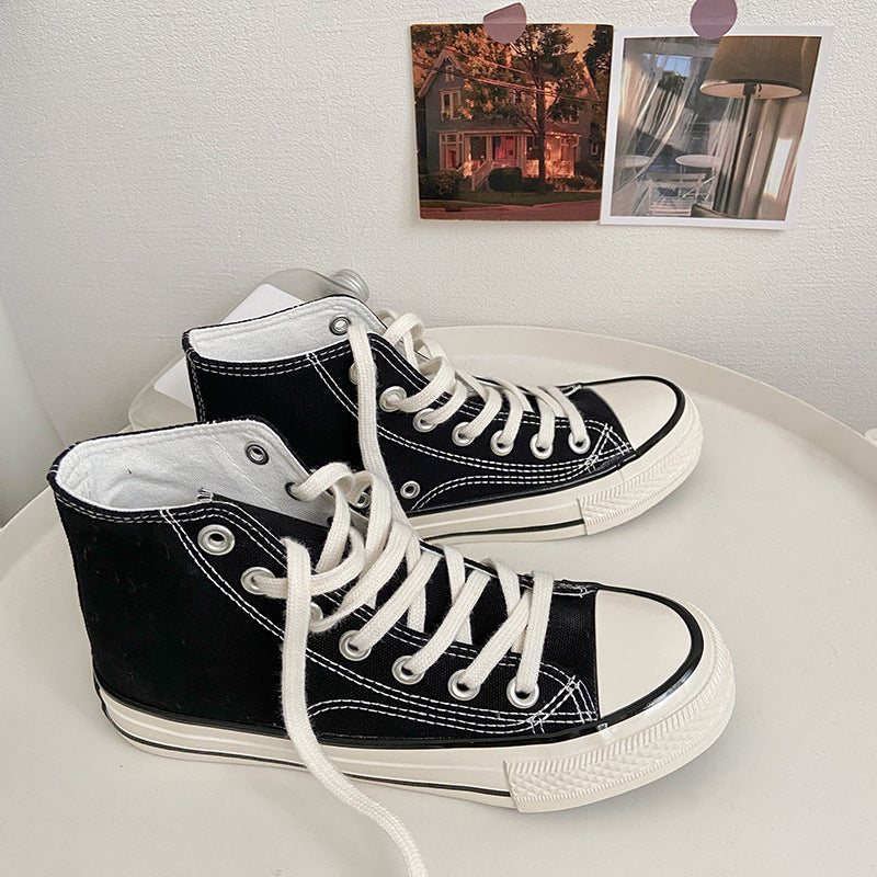 Stilla | Klassiske HighCut Canvas Sneakers til Kvinder