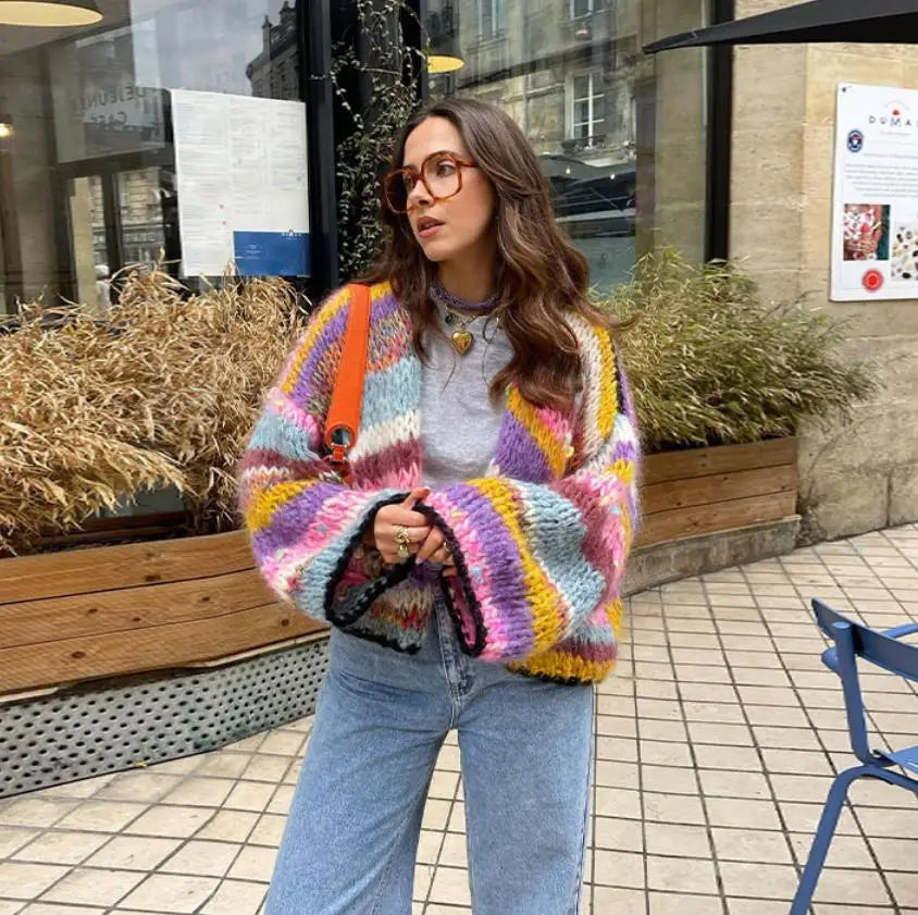 Stilla | Playful Lively Cardigan til Kvinder