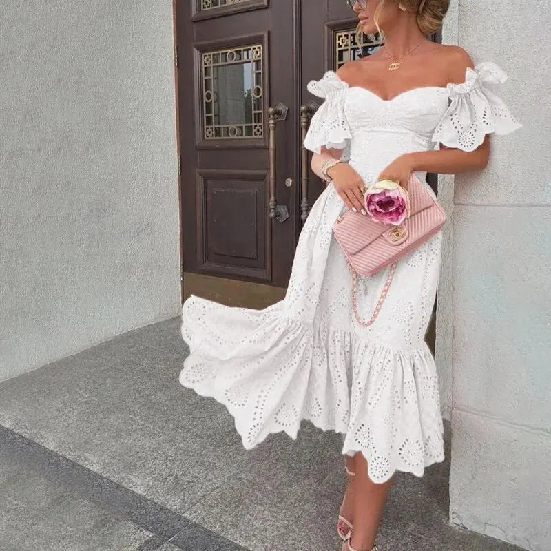 Stilla | Off-the-shoulder Prinsessekjoler