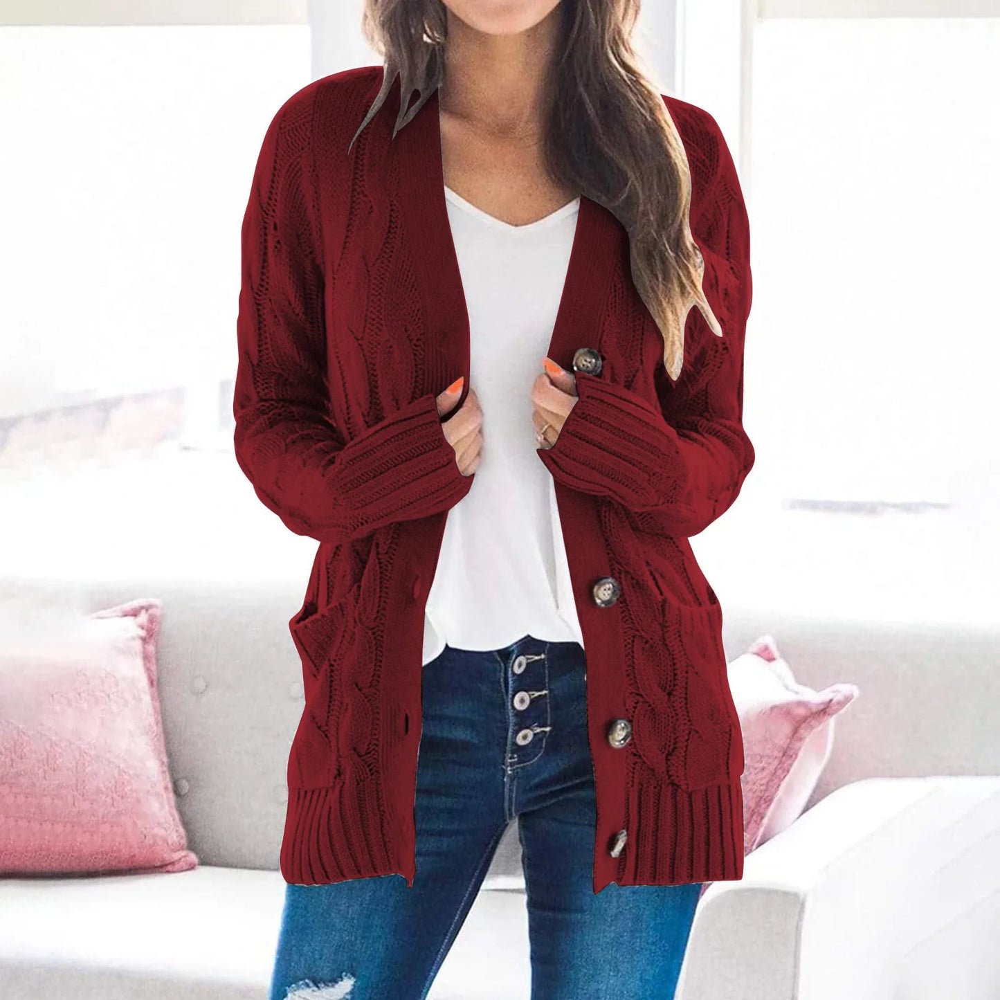 Stilla | Casual Dame Cardigan