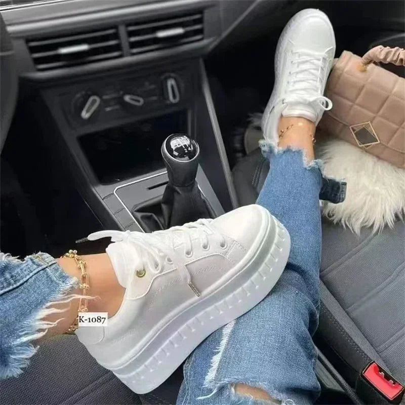 Stilla | Kvinders Casual Chunky Platform Sneakers