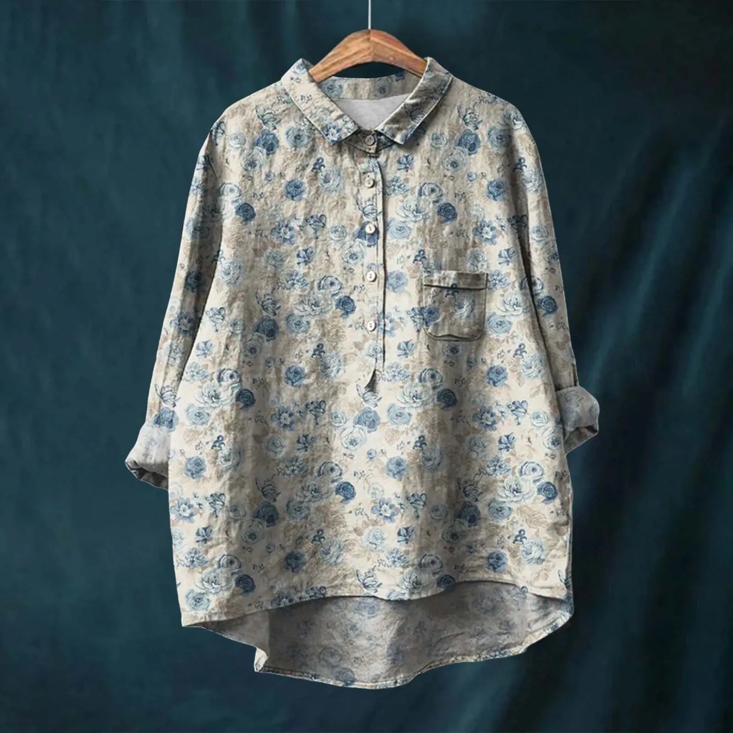 Stilla | Delikat Blumen Bluse