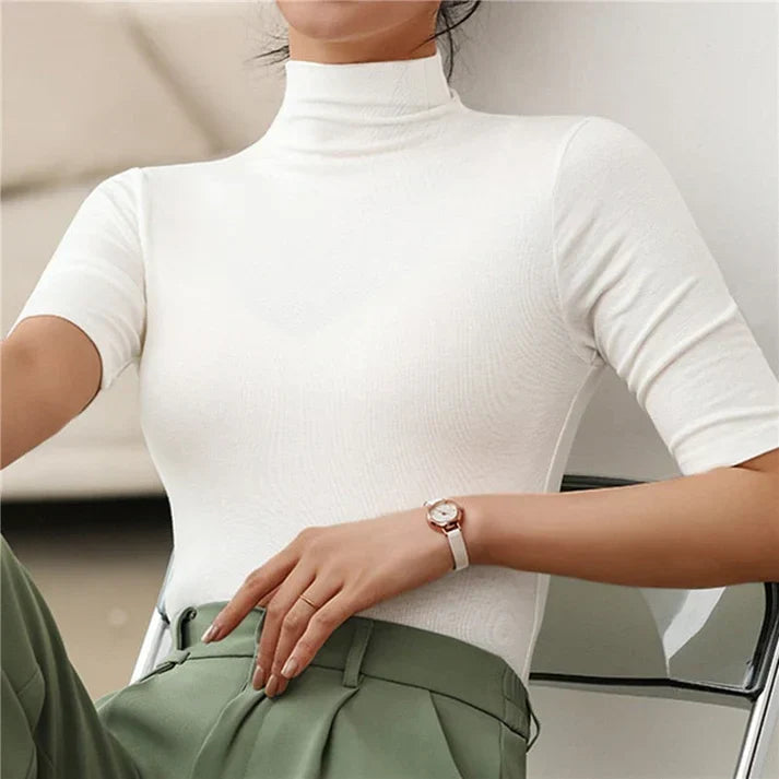Stilla | Ultra-tynd Sømløs Turtleneck Pullover