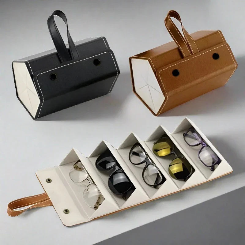 Stilla | Foldbar Multi-Slot Solbrille Organizer