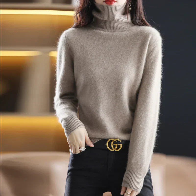 Stilla | Cashmere Turtleneck Sweater Komfort i Hverdagen