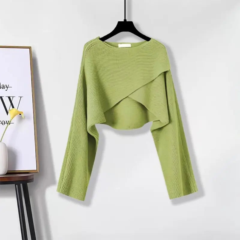 Stilla | Sæt bestående af sweater og nederdel i fransk strik