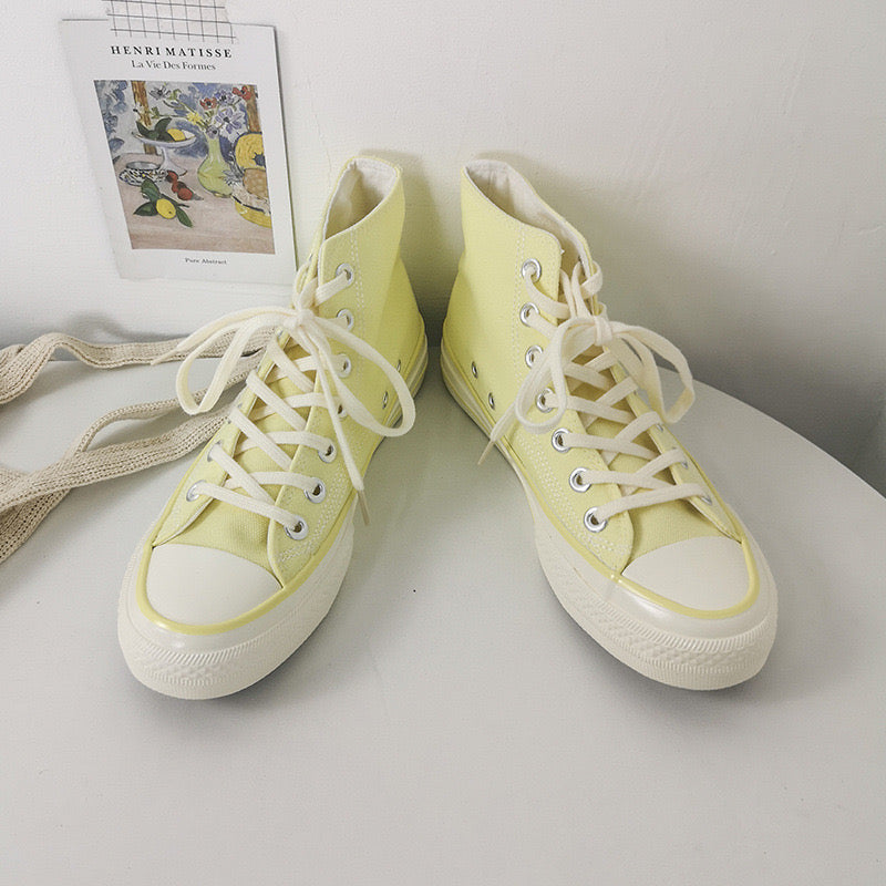Stilla | Klassiske HighCut Canvas Sneakers til Kvinder