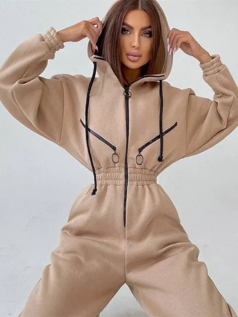 Stilla | Jumpsuit: Elegance og Komfort til Kolde Dage