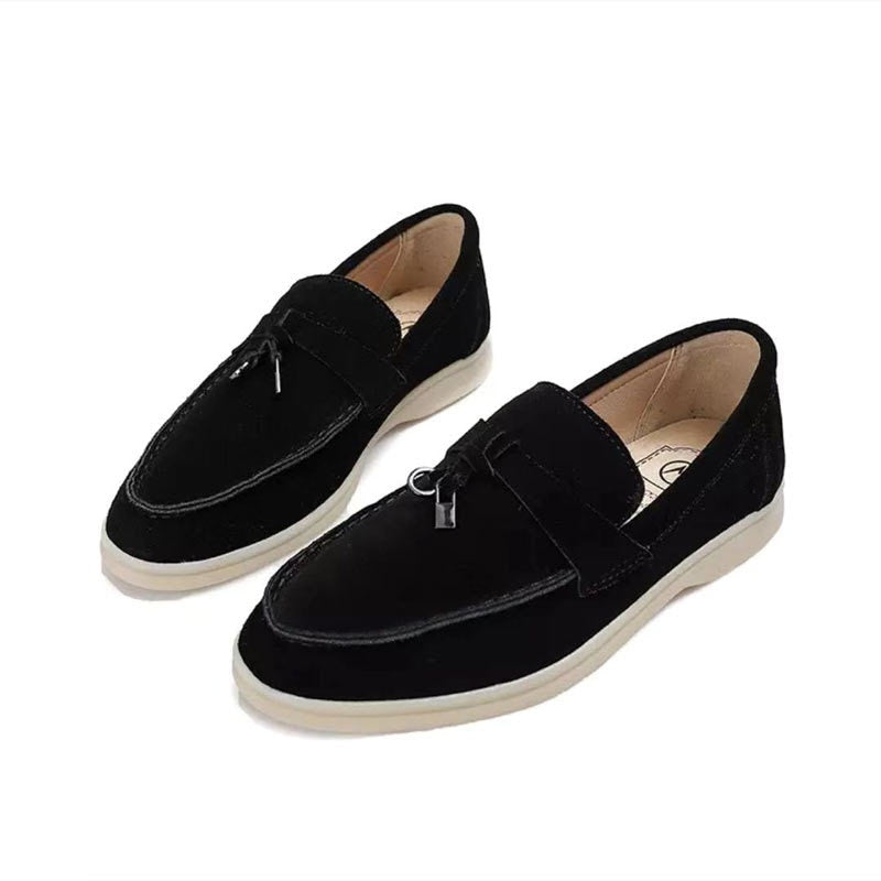 Stilla | Elegante Dame Mokkasiner Suede