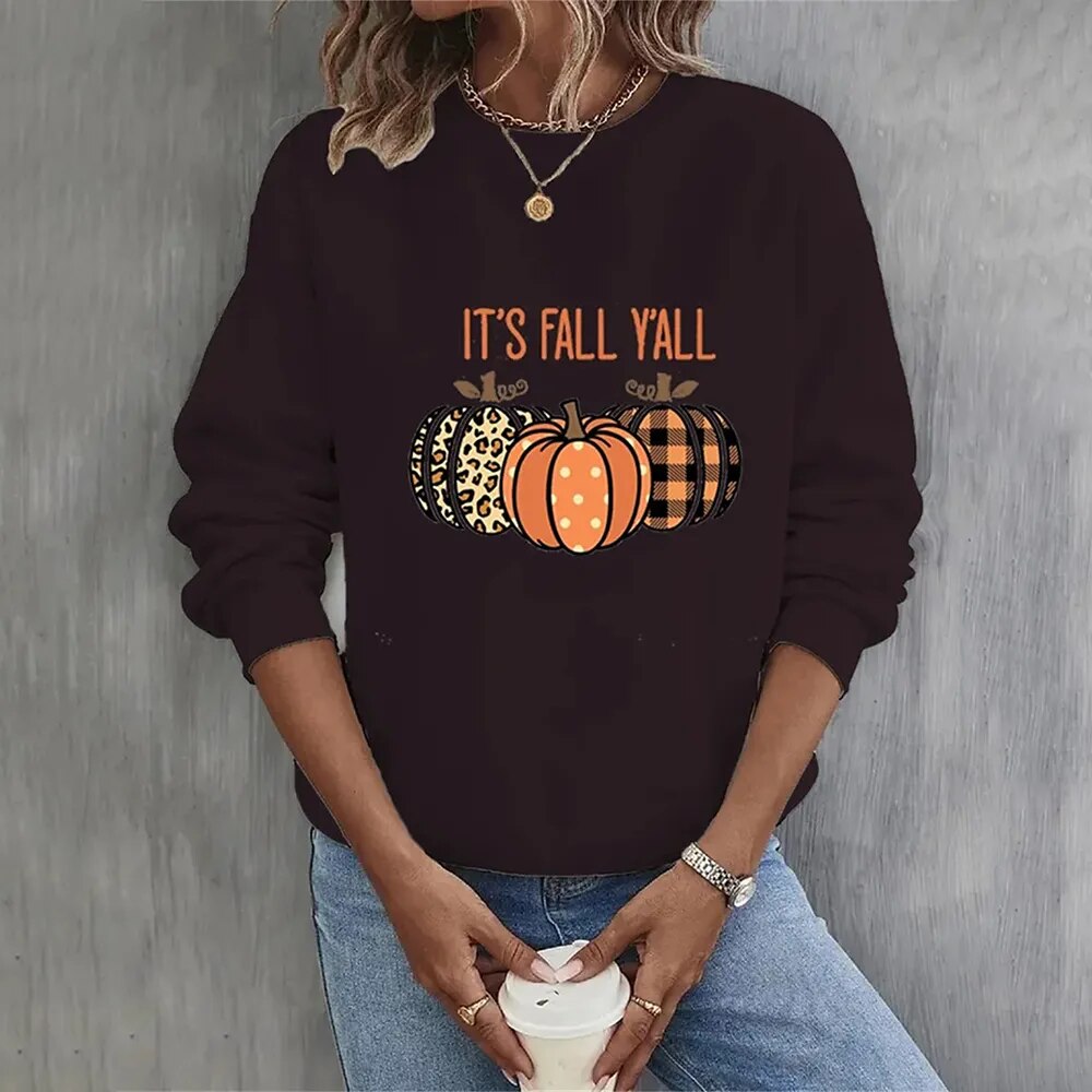 Stilla | Halloween-Græskar-Sweatshirts