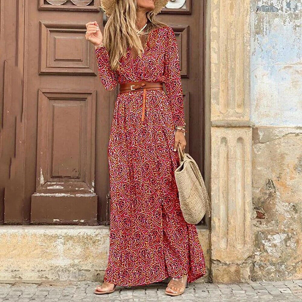 Stilla | Lange Boho Kjole Kvinde Carol
