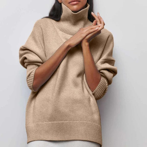 Stilla | Rullekrave sweater i kashmir