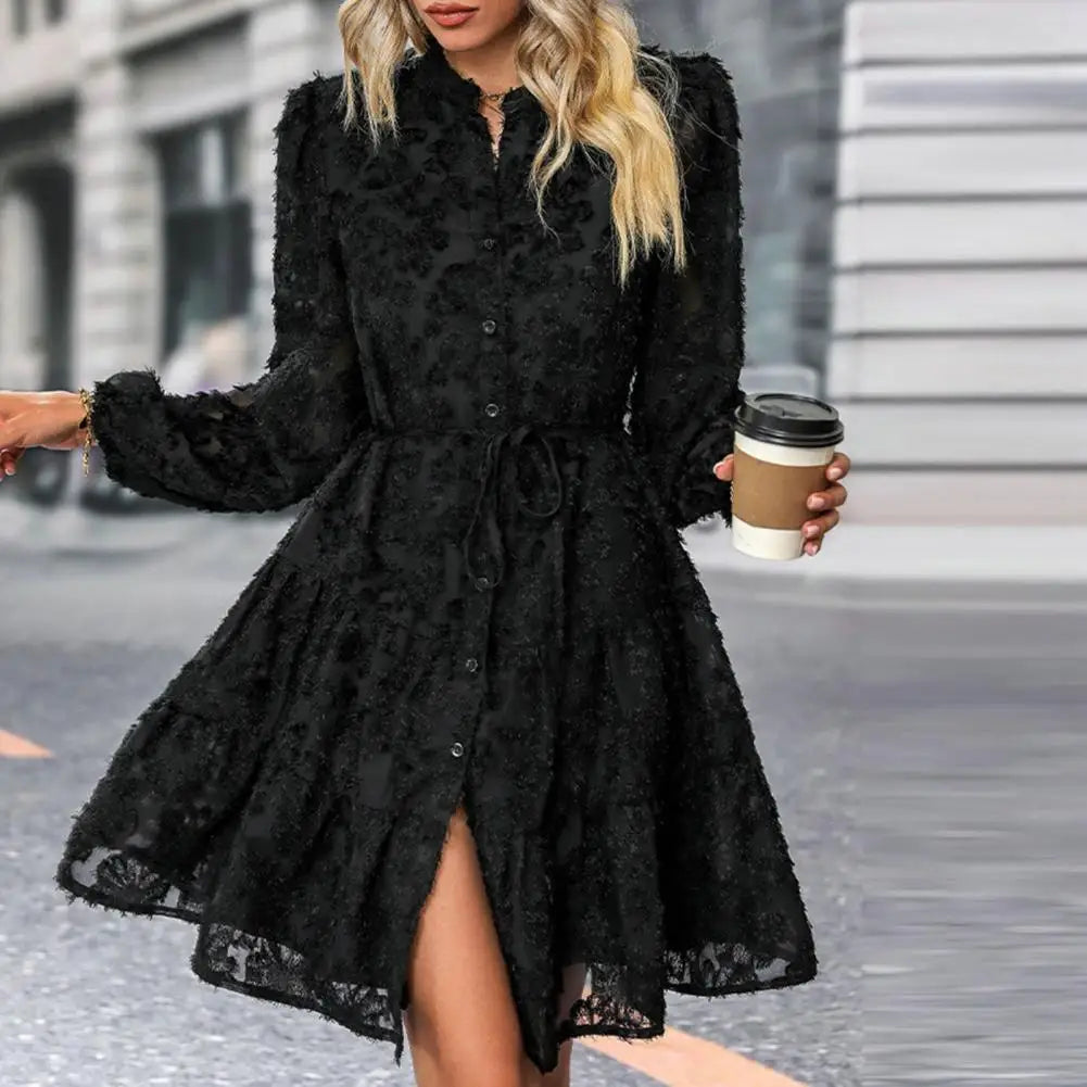 Stilla | a Line Blonde Midi Kjole