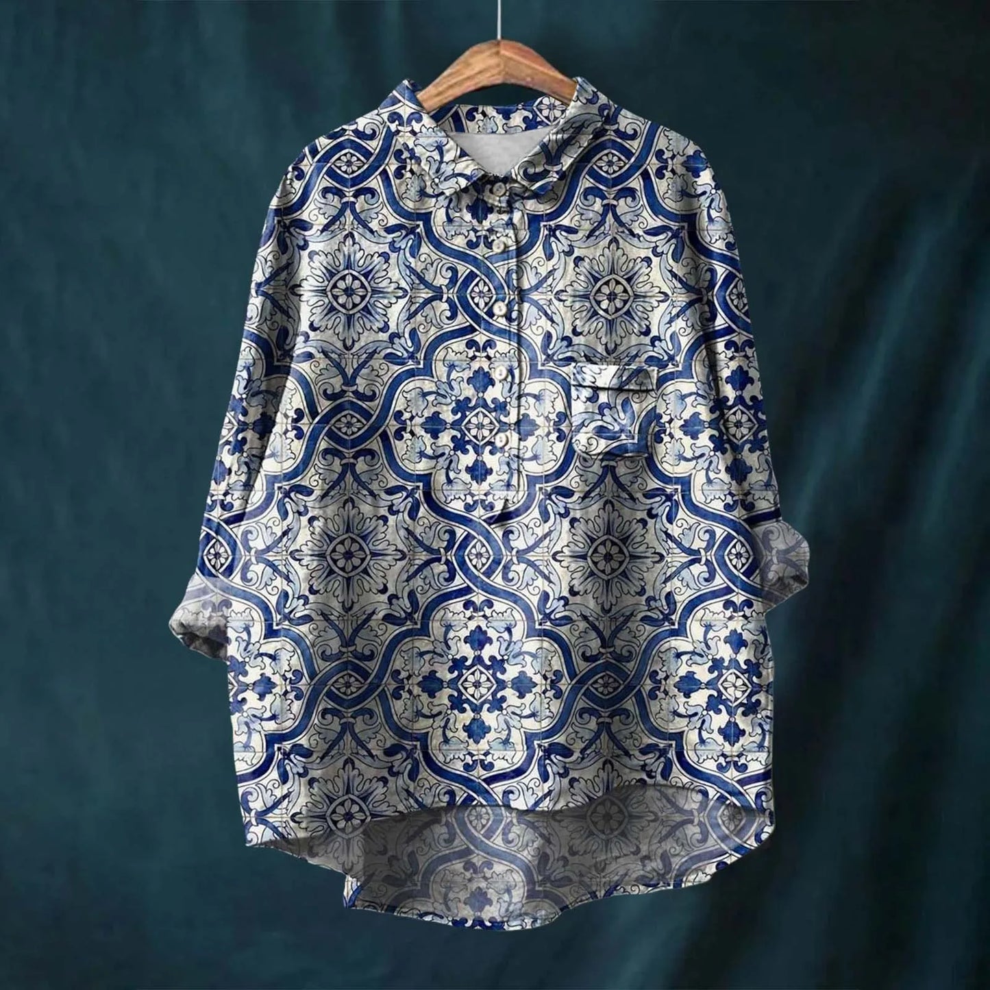 Stilla | Delikat Blumen Bluse