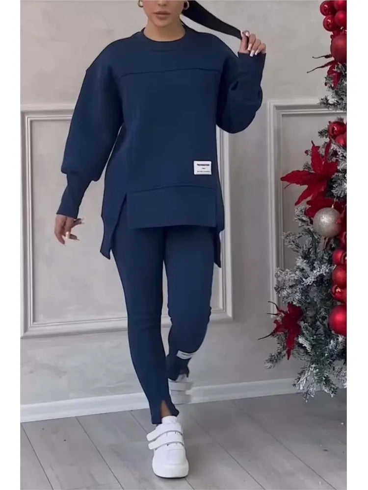 Stilla | Jumpsuit til damer med uregelmæssigt bogstavtryk