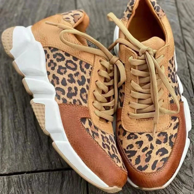 Stilla | Leopard Print Sneakers
