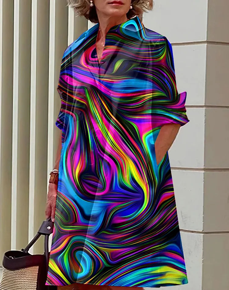 Stilla | Vintage Satin A-line Kjoler