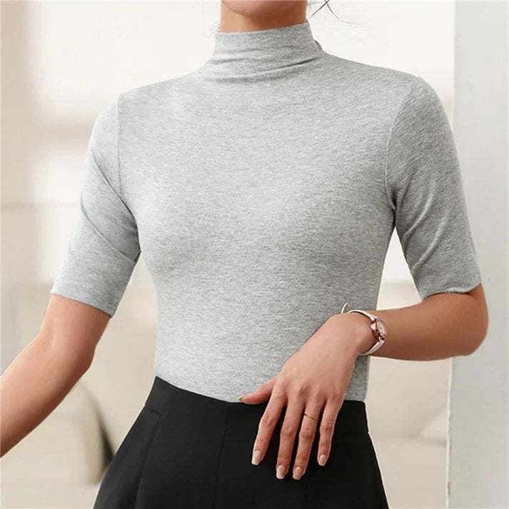 Stilla | Ultra-tynd Sømløs Turtleneck Pullover