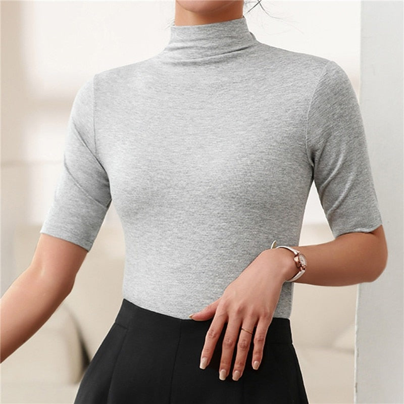 Stilla | Klassisk Sømløs Turtleneck Pullover