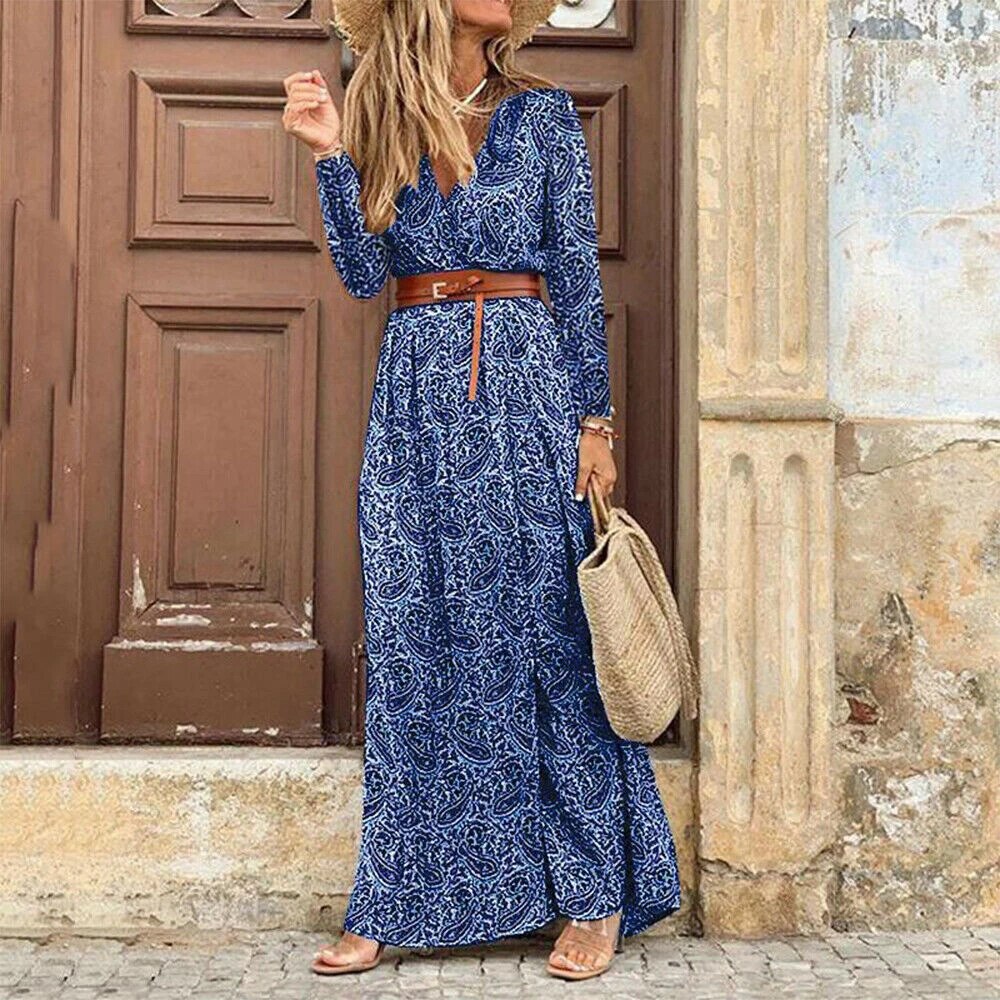 Stilla | Lange Boho Kjole Kvinde Carol