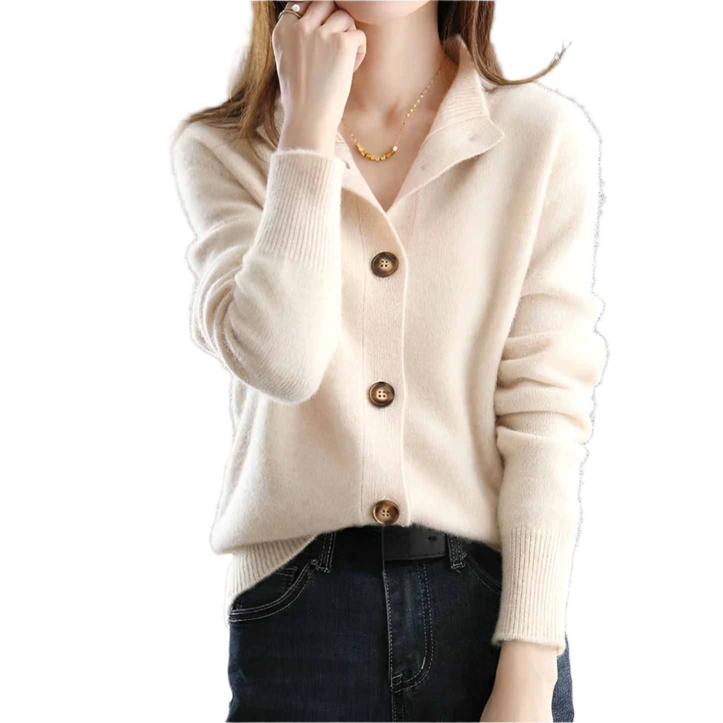 Stilla | Tidløs Cashmere Dame cardigan
