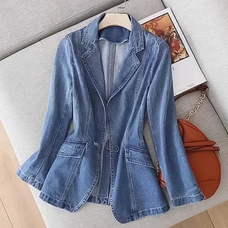 Stilla | Jeansblazer til damer