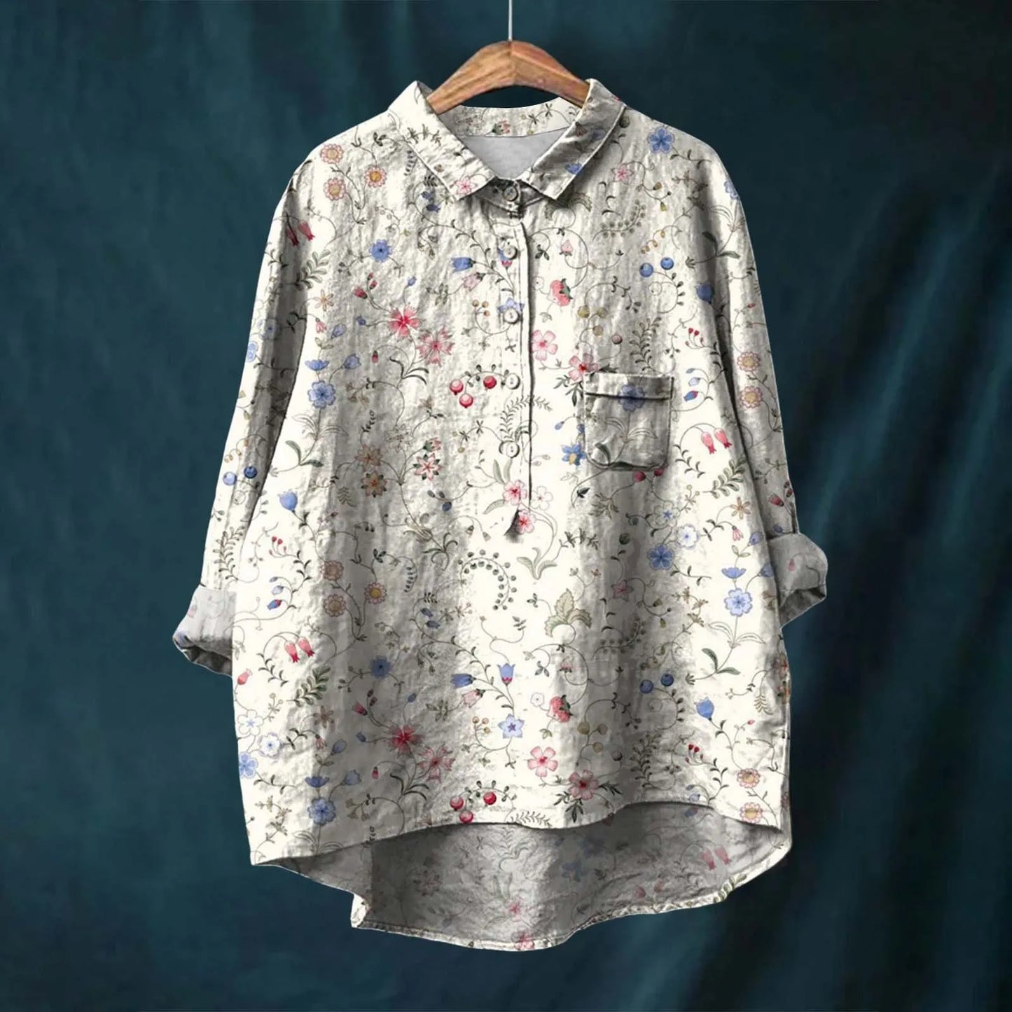 Stilla | Delikat Blumen Bluse
