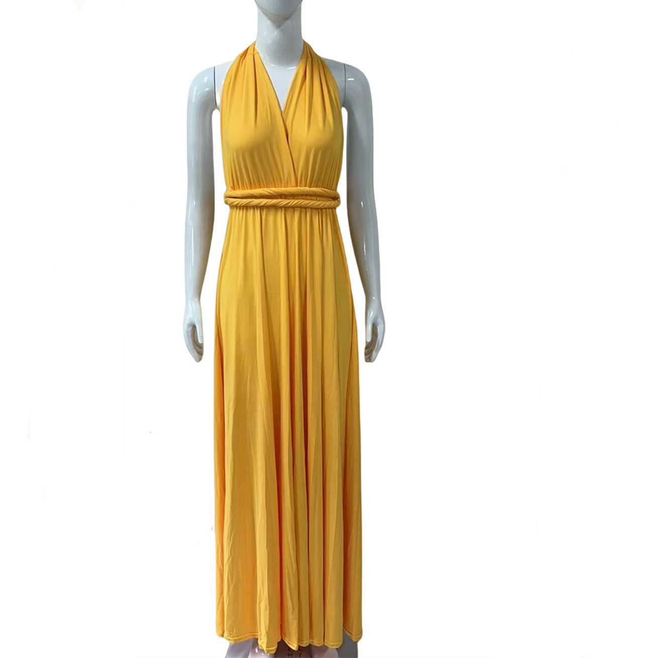 Stilla | Kvinders Multiway Wrap Konvertibel Boho Maxi Kjole