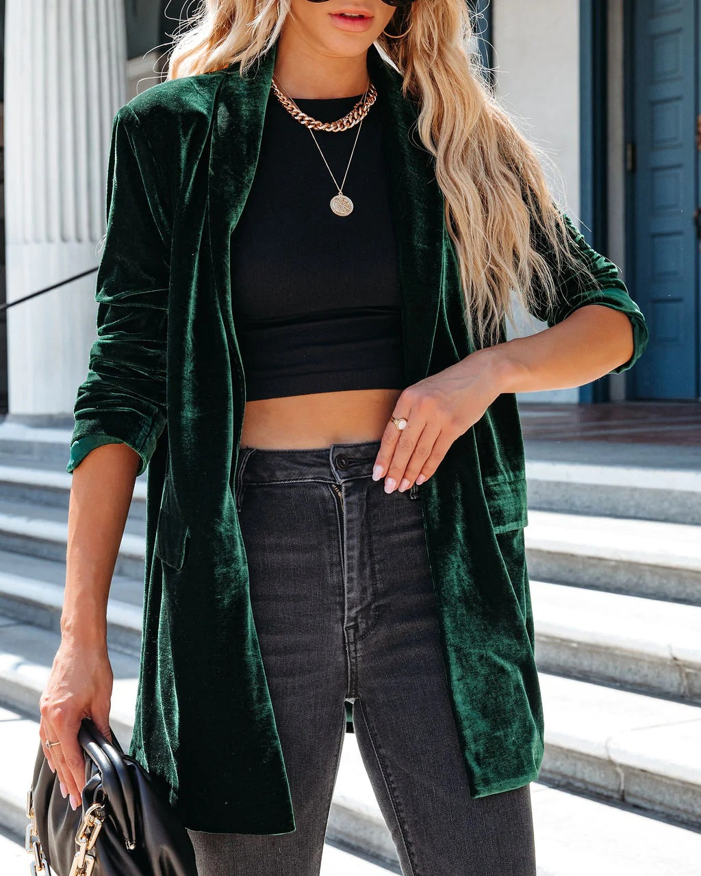 Stilla | Vogue Elegant Lang Kimono Frakke
