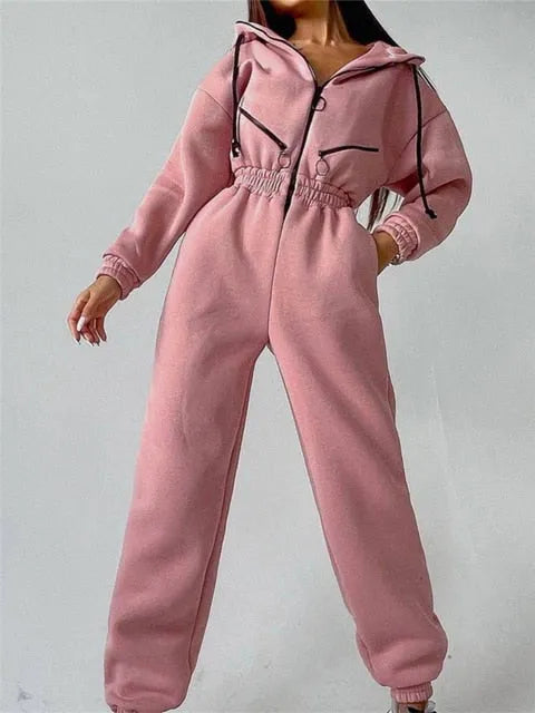 Stilla | Jumpsuit: Elegance og Komfort til Kolde Dage