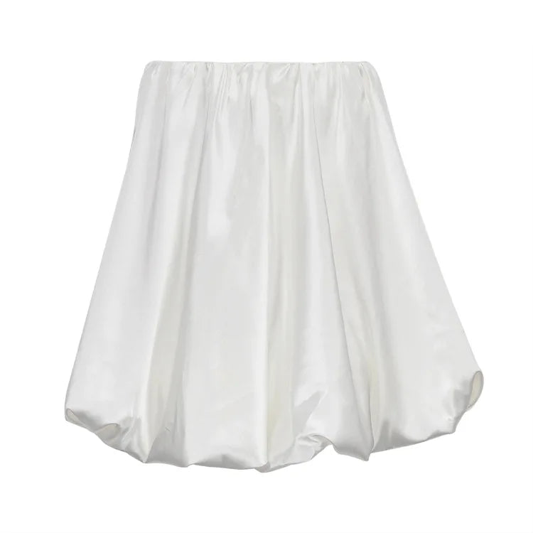 Stilla | Elegant nederdel i satin til kvinder