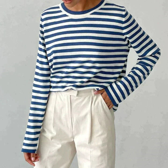 Stilla | Moderne Stribede Bluse