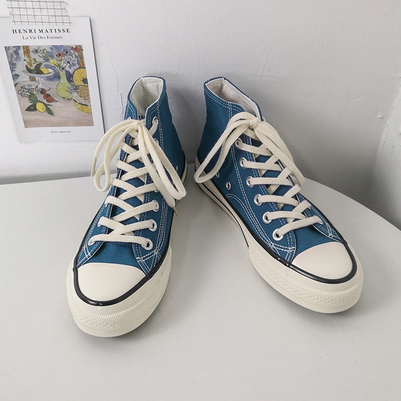 Stilla | Klassiske HighCut Canvas Sneakers til Kvinder