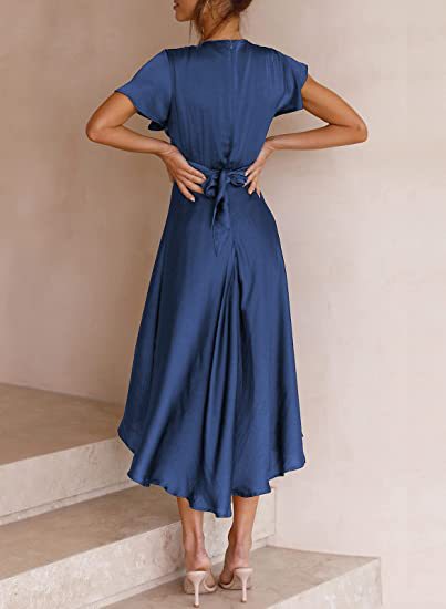 Stilla | Melany Deluxe Satin Kjole
