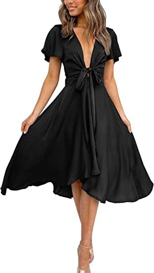 Stilla | Melany Deluxe Satin Kjole