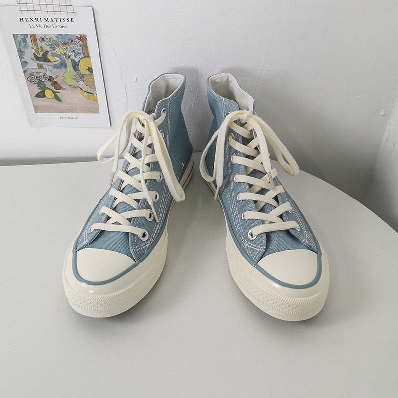 Stilla | Klassiske HighCut Canvas Sneakers til Kvinder