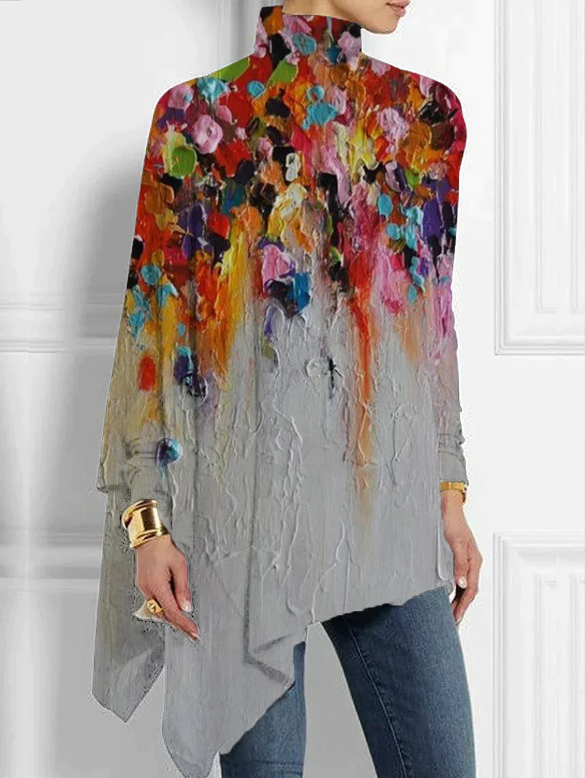 Stilla | Asymmetrisk olie maleri top