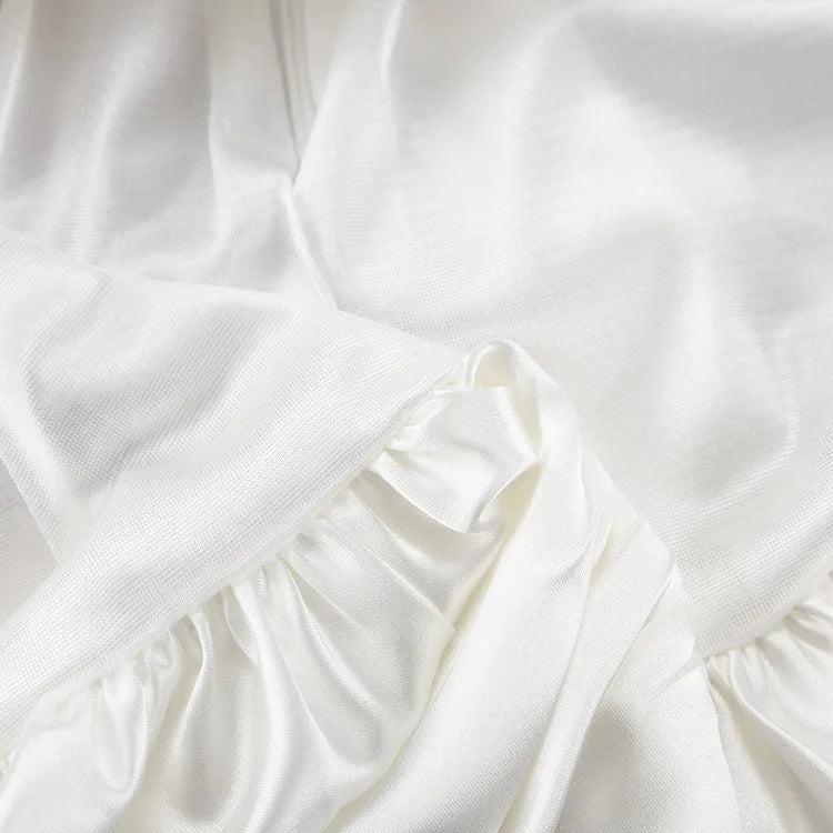 Stilla | Elegant nederdel i satin til kvinder