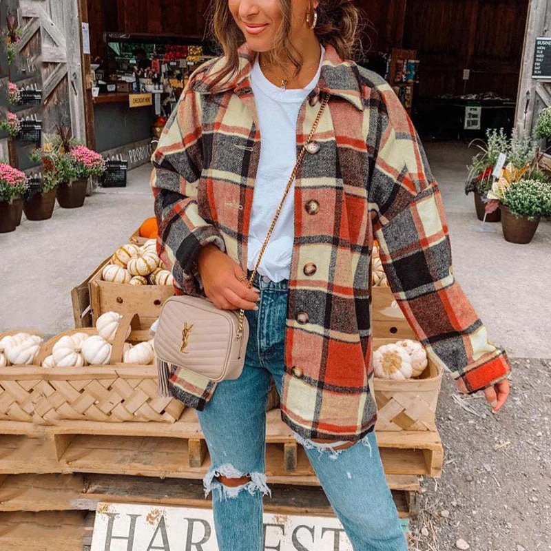Stilla | Trendy Flannel Skjorte