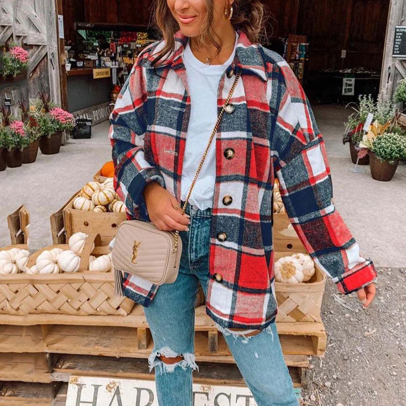 Stilla | Trendy Flannel Skjorte