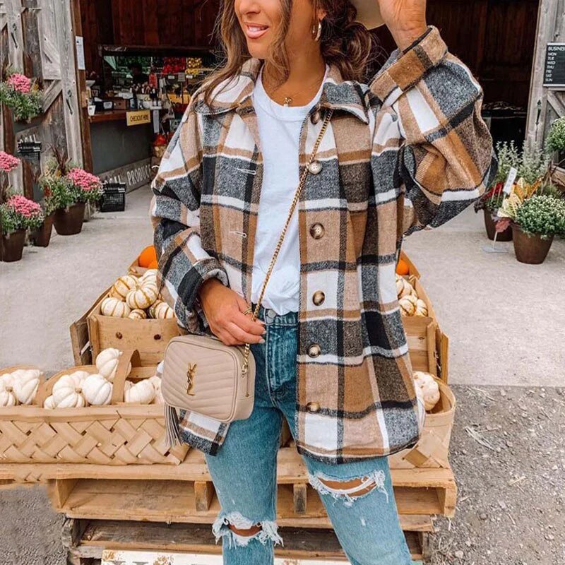 Stilla | Trendy Flannel Skjorte