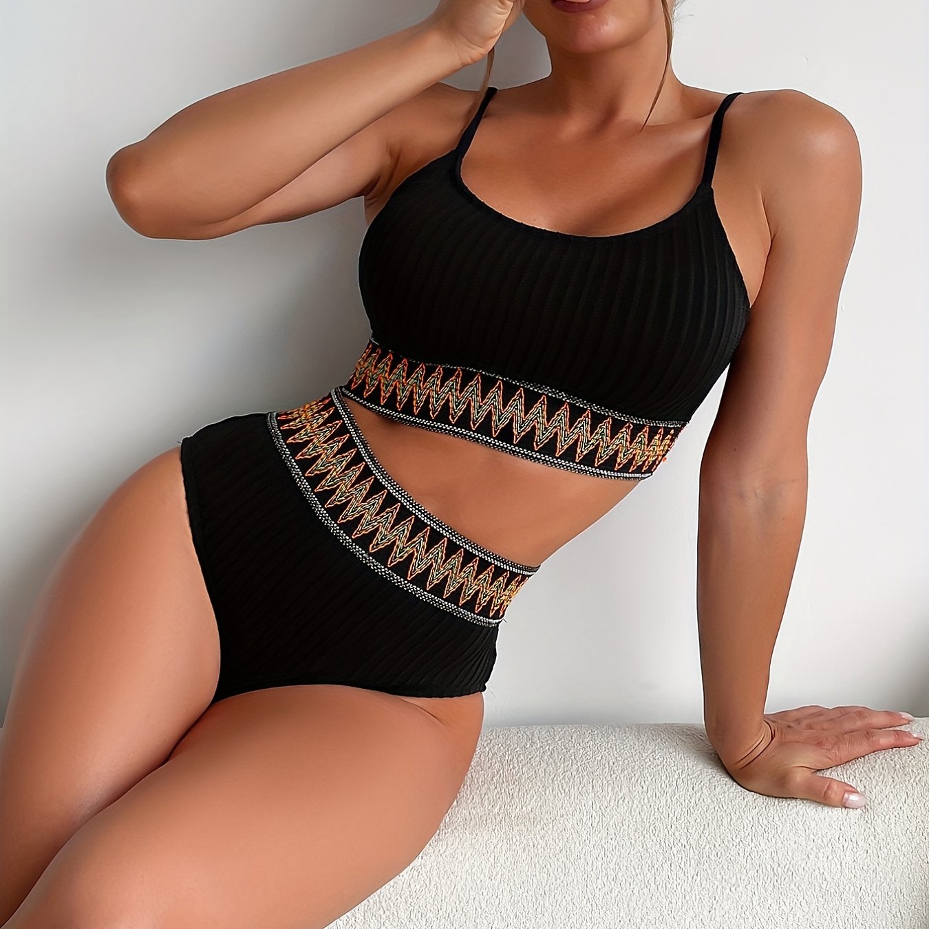 Stilla | Bikini Boho Med Hotpants