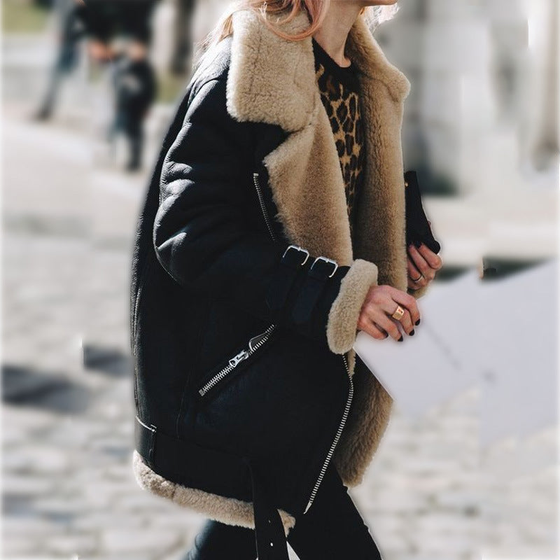 Stilla | Shearling Besat Jakke